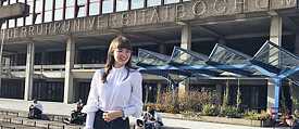 Anastasiia Sliusar took part in the Studienbrücke in 2015 and is now studying biology at the Ruhr University Bochum