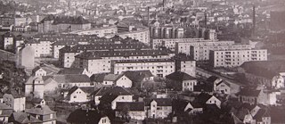 Franz Josef Arnold, zahradní sídliště v Ústí nad Labem, 1933