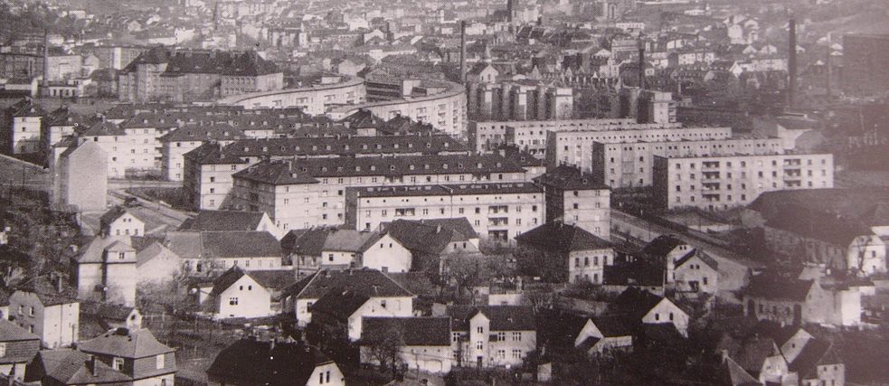 Franz Josef Arnold, zahradní sídliště v Ústí nad Labem, 1933