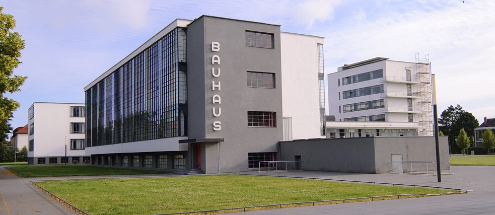 Bauhaus v Desavě (výřez)