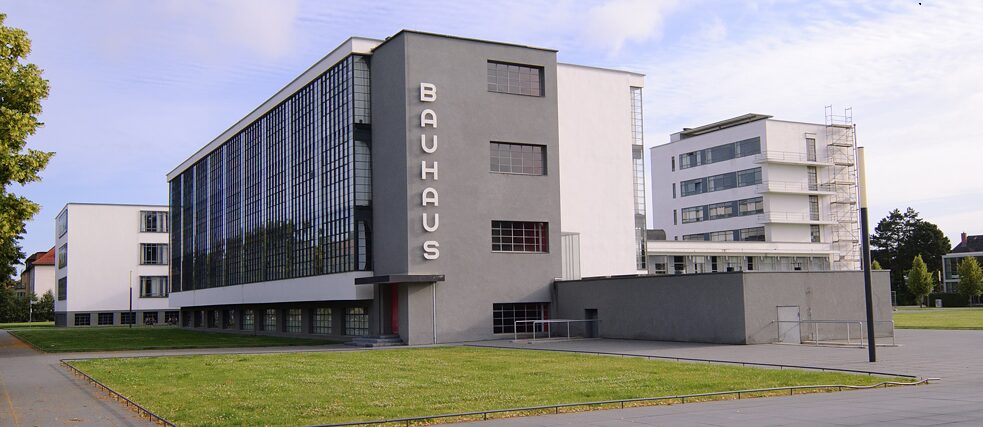 Bauhaus v Desavě (výřez)