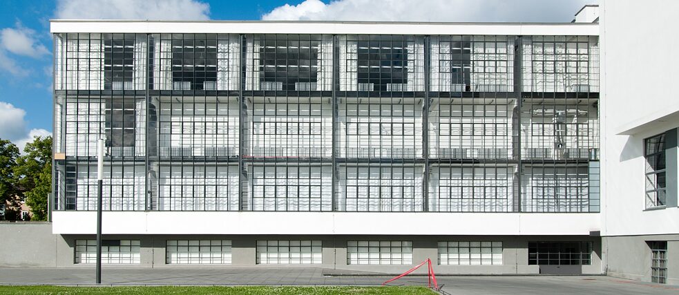 Bauhaus v Desavě (výřez)