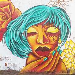 "No Más Violencia" by Heragraff