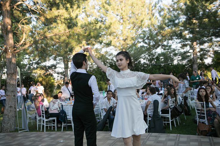 Tanzvorführung - Walzer, PASCH-Schule Atatürk Lisesi, Ankara
