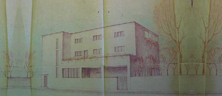Hans Richter: Villa für den Jurist Martin Eltis in Varnsdorf, 1927
