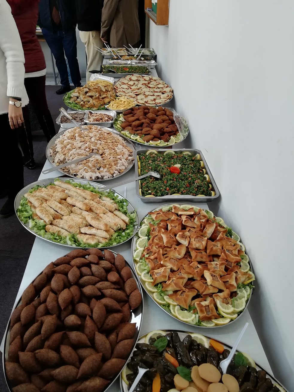 Das Buffet beim Teacher‘s Day