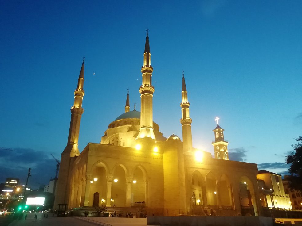 Moschee und Kirche