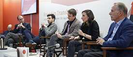 “Rules of thumb and skinned knees. What is the up-and-coming generation writing about?” -at the Leipzig Book Fair.  