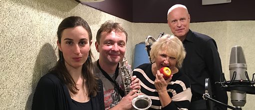 Слева направо: Альмут Кюне, Алексей Круглов, Татьяна Комова, Гебхард Ульман