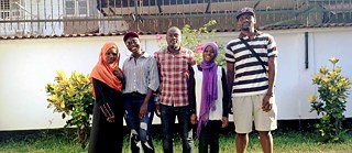 Das Team aus Dar es Salaam
