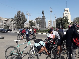 Mitglieder der Cycling Geckos