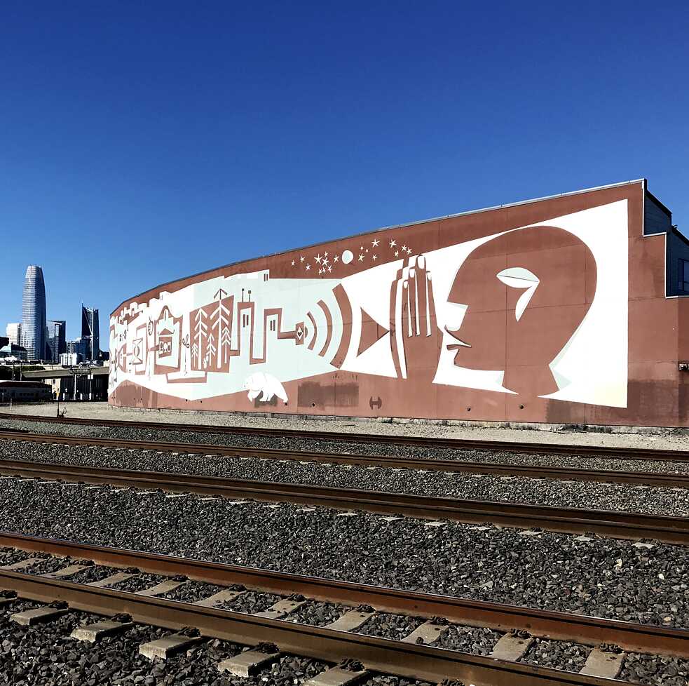 « Systems » de Brian Barneclo, Townsend Street & 7th Street Mission Bay à San Francisco