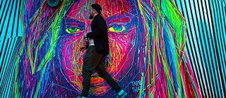 Street Art von Tape That auf dem Transurban Festival