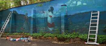 Street art am Goethe-Institut Bulgarien - 140ideas