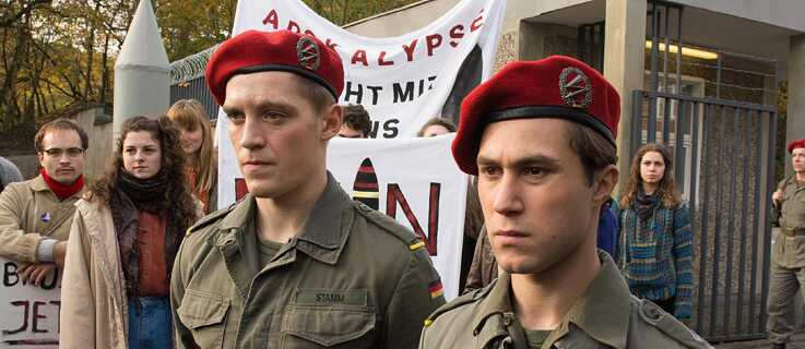 Deutschland 83: Jonas Nay and Ludwig Trepte