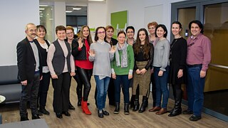 Fotografie de grup a formatorilor