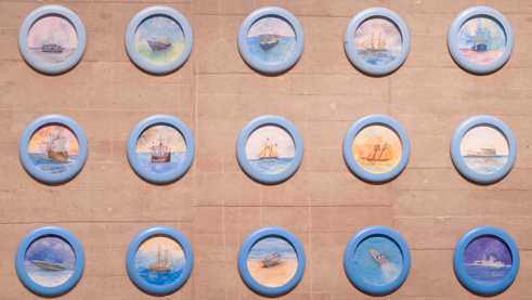 Adriana Bustos, “El mar y sus múltiples afluentes” (“The sea and its many tributaries,” detail), part of the project “El retorno de lo reprimido” (“The return of the repressed”), 2017. With the kind permission of the artist.