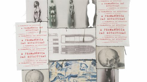 Rosana Paulino, „A permanência das estruturas“ („Die Dauerhaftigkeit der Strukturen“). Digitaldruck auf Stoff, geschnitten und vernäht, 2017
