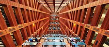 Jacob-und-Wilhelm-Grimm-Center, library of the Humboldt University in Berlin