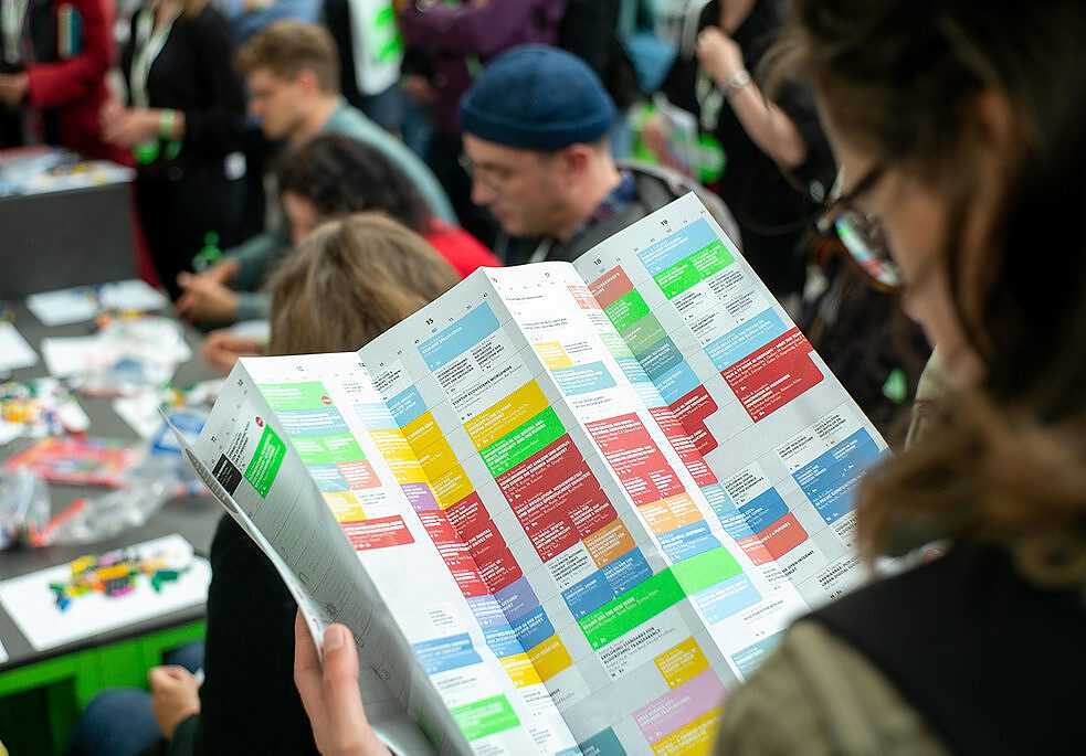 Something for everyone: from Web 2.0 and the blogosphere to social criticism, the re:publica program covers a broad thematic spectrum.