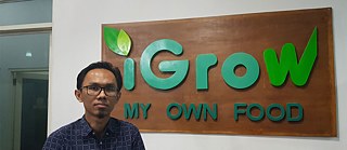 Jim Oklahoma, Mitbegründer von iGrow. 