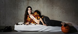 Eliza Douglas bei der Probe für die Performance „Sex‟, 2019