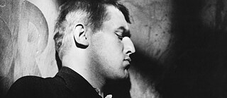 Nachts, wenn der Teufel kam | Filmstill med Mario Adorf som Luedke | 1957