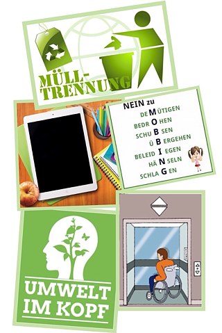 Wir machen unsere Schule schöner © © Patrisha Spasova Wir machen unsere Schule schöner