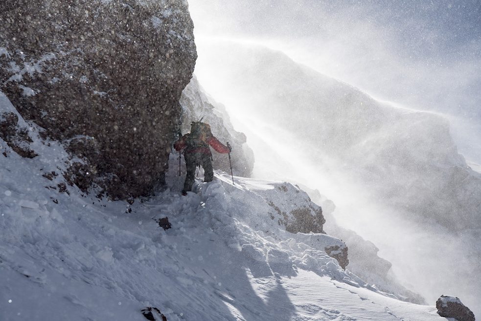 Las condiciones climáticas del Chimborazo dificultan el ascenso a la cumbre incluso a los escaladores más experimentados. | Michael Martin