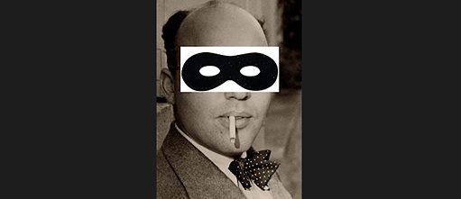 Kurt Weill avec un masque