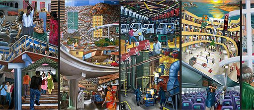 Poster for Shifting City - Reading