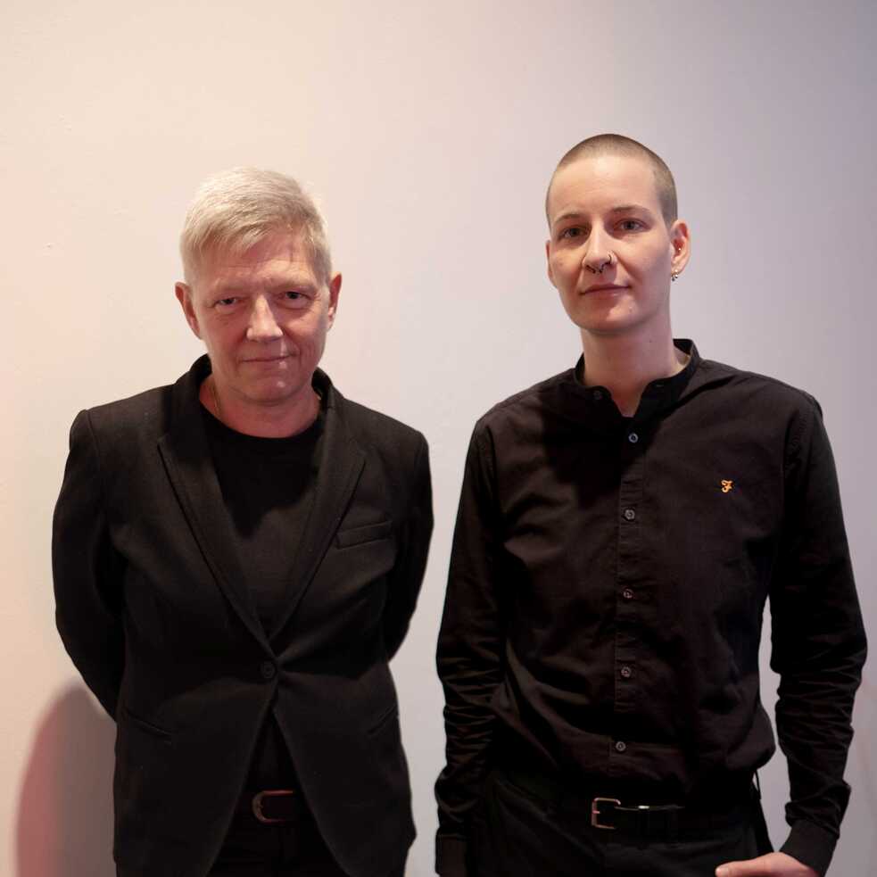 The Curators Birgit Bosold und Carina Klugbauer from the Schwules Museum Berlin