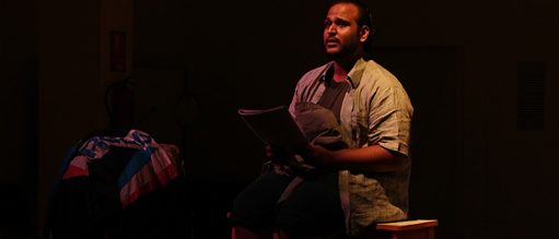 Trousers Bicycle Woman @ the Bhavan