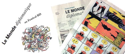 Le Monde diplomatique au festival bd