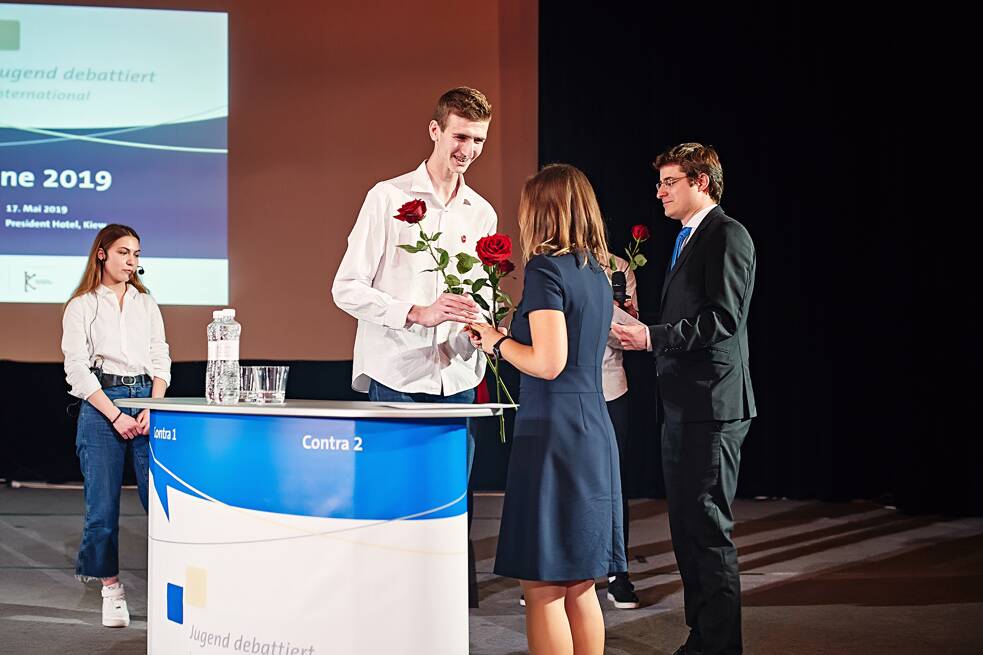 XIV. Landesfinale Jugend debattiert international Ukraine 2019