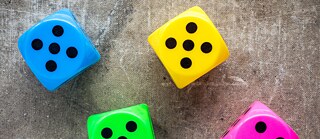 Bunte Würfel