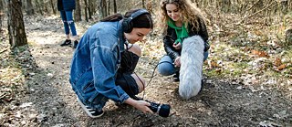 Projekt „Ortsgespräche“, Field-recoding-Workshops in Jaworzno | Foto: Andrzej Pokuta