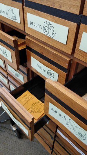 Seed library ©  © Jason Cheung Seed library