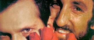 The actors Frank Ripploh and Bernd Broaderup in an Scene from the movie "Taxi zum Klo" 