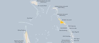 Eine Seite aus „Atlas der abgelegenen Inseln“ (Ausschnitt)