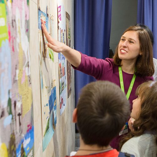 Austellung in der Kinderbibliothek