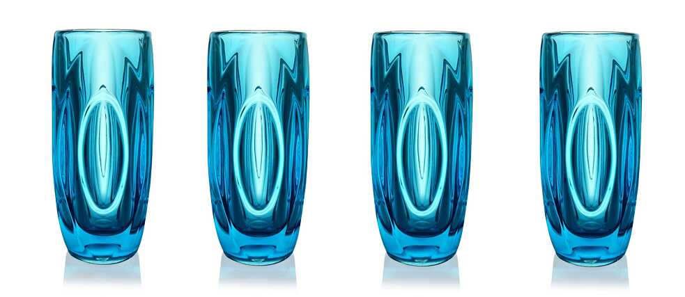 Rudolf Schröter, 1955, Rosice. Číslo vzoru 914/20, tzv. "bullet vase"