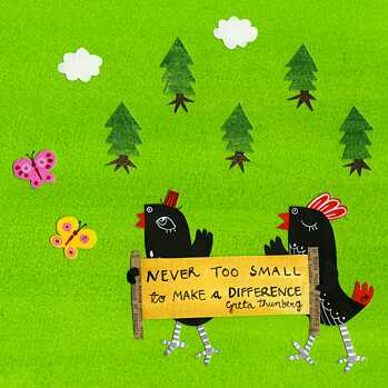 Never too small to make a difference