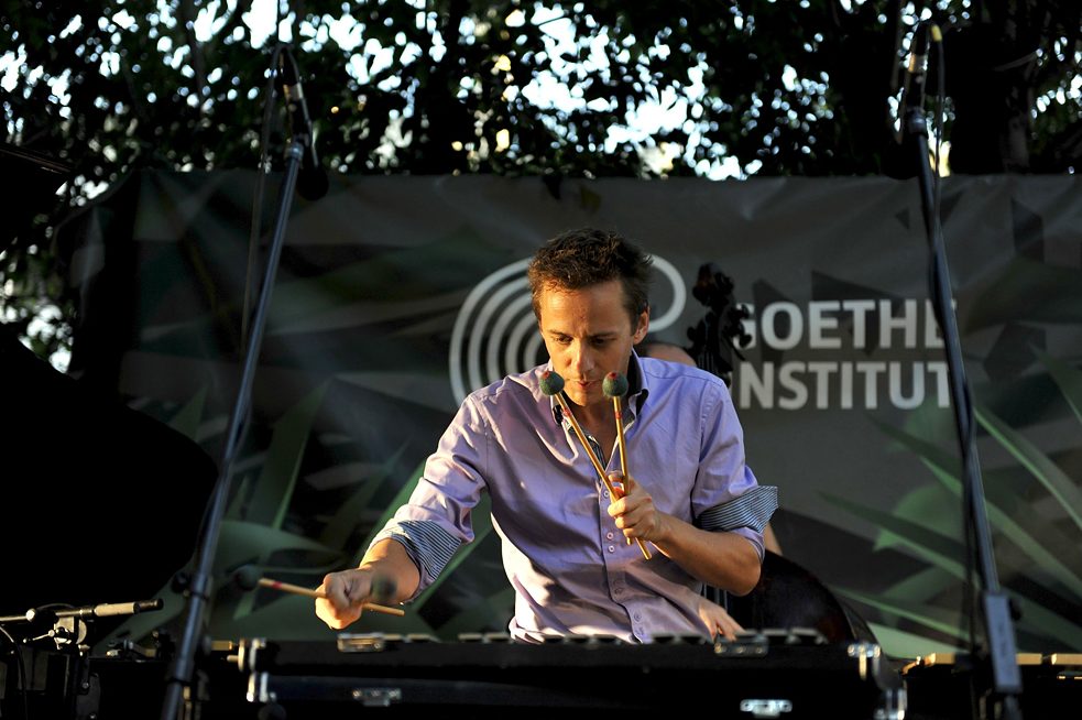 Pascal Schumacher no vibrafone, JiGG 2012