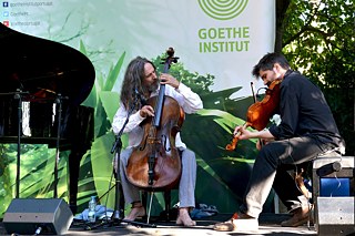 João Camões na viola e Migual Mira no violoncelo, JiGG 2017