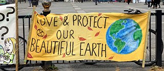 Love & Protect our Beautiful earth banner