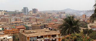 Sicht auf Kampala 