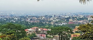 Sicht auf Yaoundé