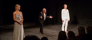 2018 Theaterinszenierung „ Marat / de Sade“ in Petrosawodsk