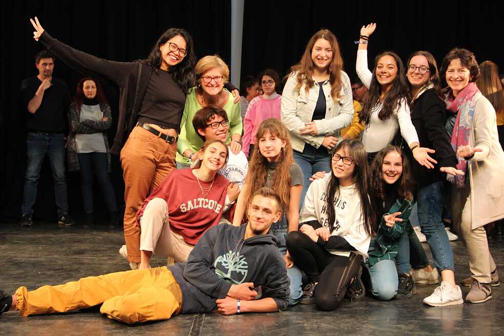 Theatergruppe aus Mailand